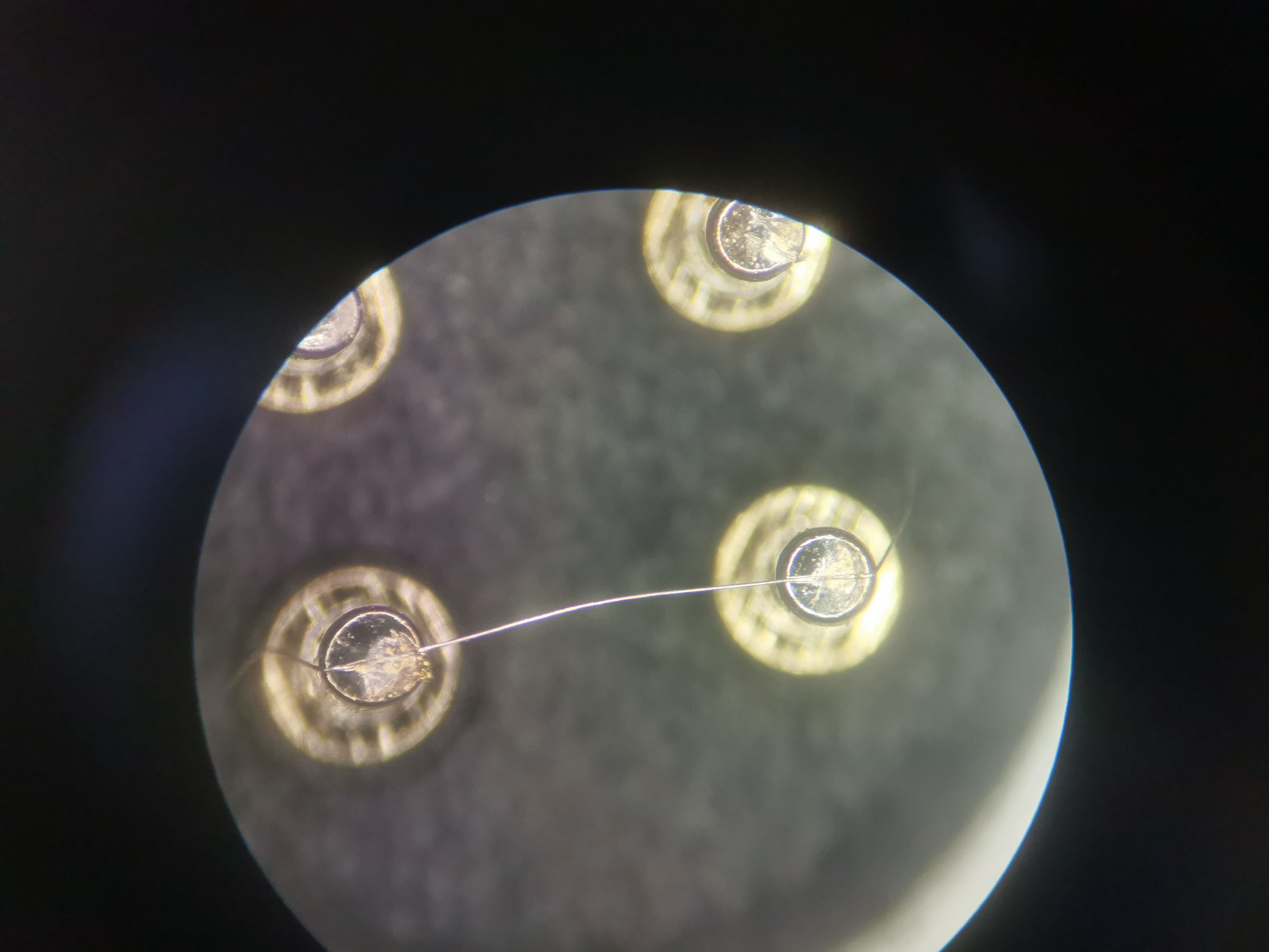 钨丝焊接灯丝焊接工艺样品