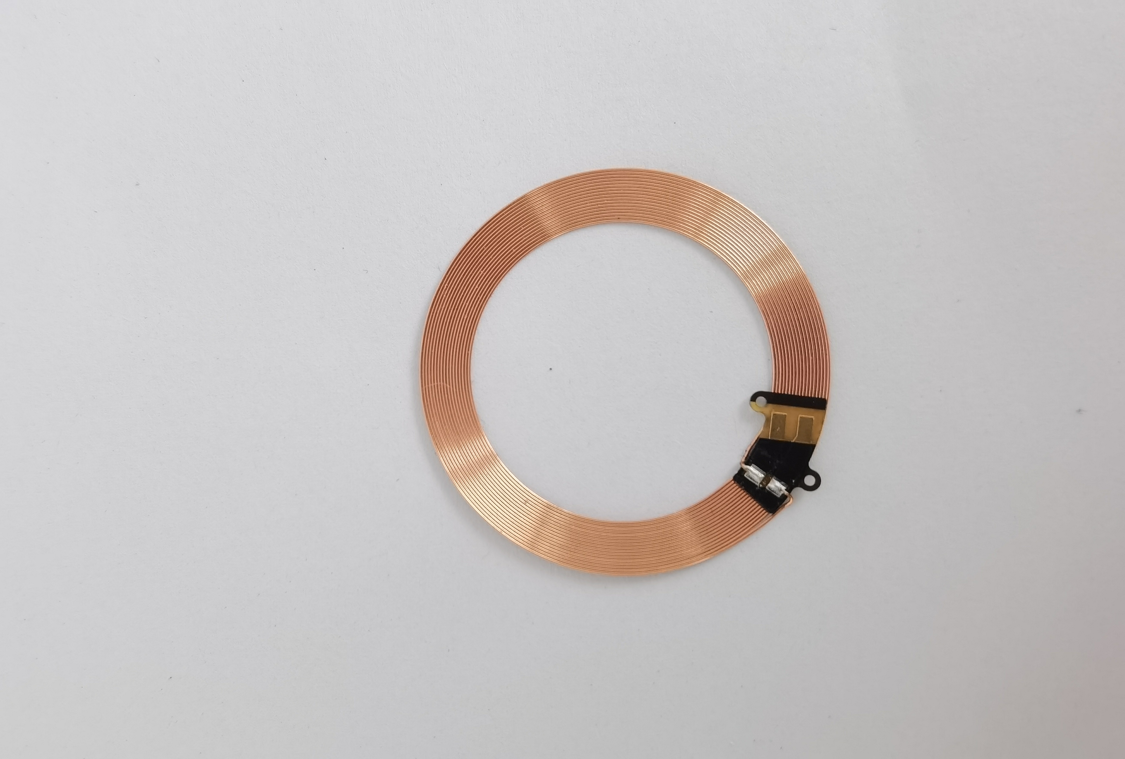 充电线圈漆包线热压焊接工艺样品